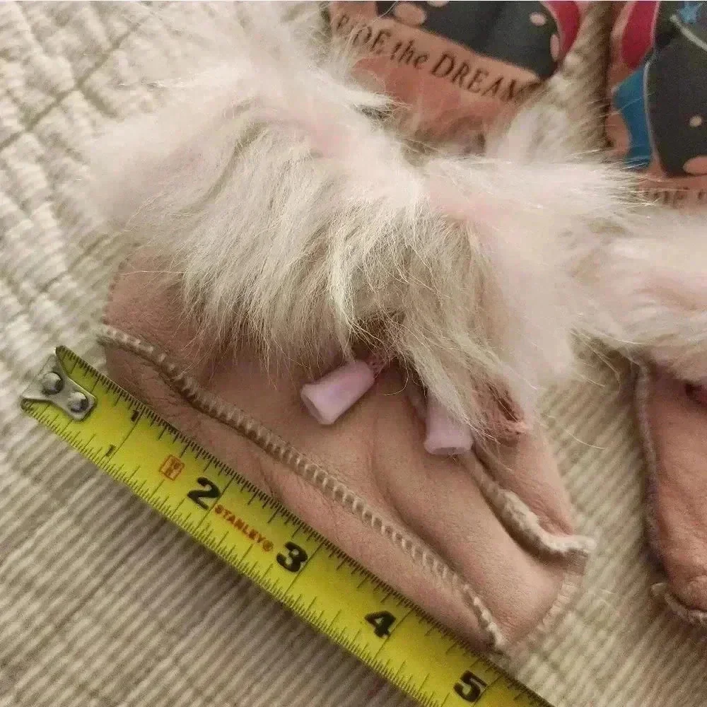 Girls mittens and booties